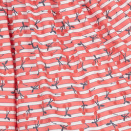 Foque-Girls Cherry Patterned Cotton Sundress | Childrensalon Outlet