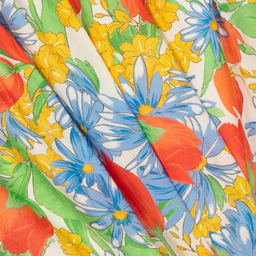 Foque-Girls Floral Cotton Dress | Childrensalon Outlet