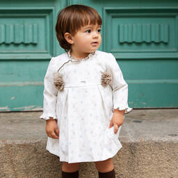 Foque-فستان أطفال بناتي لون عاجي | Childrensalon Outlet