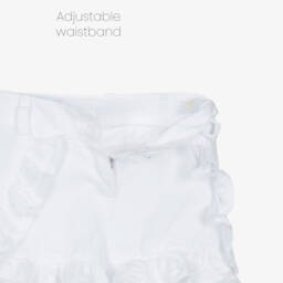 Foque-Girls Navy Tiered Top & Shorts Set | Childrensalon Outlet