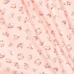 Foque-Girls Pink Floral Cotton Dress | Childrensalon Outlet