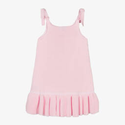 Foque-Розовое вязаное платье без рукавов для девочек | Childrensalon Outlet