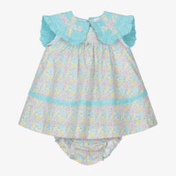 Foque-Платье с небесными цветами и оборками для девочек | Childrensalon Outlet