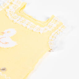 Foque-Girls Sunny Striped Bloomer Ensemble | Childrensalon Outlet