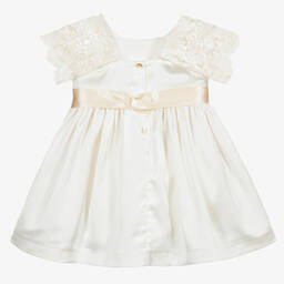 Foque-Ivory Ceremony Dress  | Childrensalon Outlet