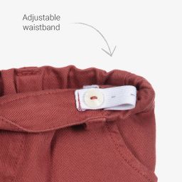 Foque-طقم شورت أطفال ولادي قطن كاروهات لون أحمر ورمادي | Childrensalon Outlet