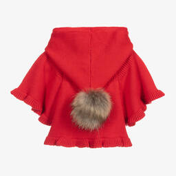 Foque-Red Knitted Sweater | Childrensalon Outlet