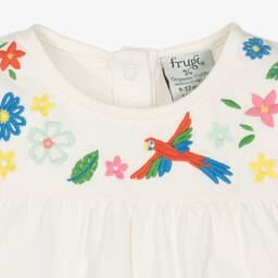 Frugi-Baby Girls Rainbow Stripe Leggings Set | Childrensalon Outlet