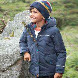 Frugi-Синяя куртка 2-в-1 для мальчиков | Childrensalon Outlet