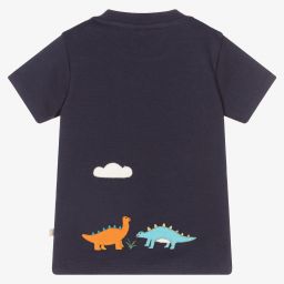 Frugi-Синяя хлопковая футболка для мальчиков | Childrensalon Outlet