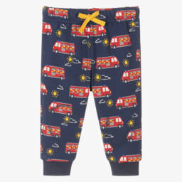 Frugi-Брюки джоггеры синие для мальчиков в стиле пожарного | Childrensalon Outlet