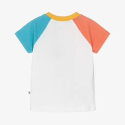 Frugi-تيشيرت صبياني من القطن العضوي بنقشة الخضروات | Childrensalon Outlet