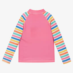 Frugi-Girls Multicolour Swim Top (UPF50+) | Childrensalon Outlet