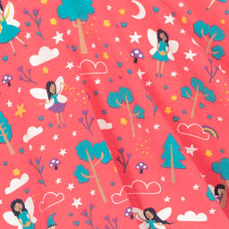 Frugi-Розовое хлопковое платье с феями для девочек | Childrensalon Outlet