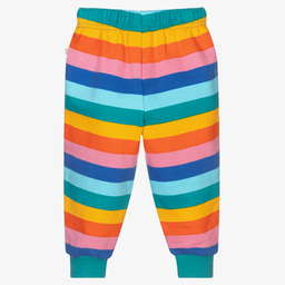 Frugi-Girls Rainbow Joggers | Childrensalon Outlet