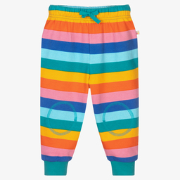 Frugi-Girls Rainbow Joggers | Childrensalon Outlet