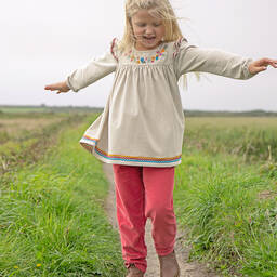 Frugi-Girls Red Corduroy Trousers | Childrensalon Outlet