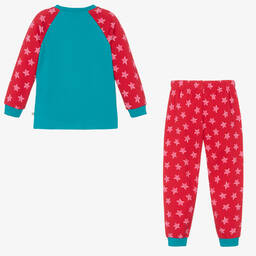 Frugi-Красная хлопковая пижама со звездами | Childrensalon Outlet