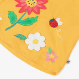 Frugi-تي شيرت بناتي مزهر عضوي مشرق | Childrensalon Outlet