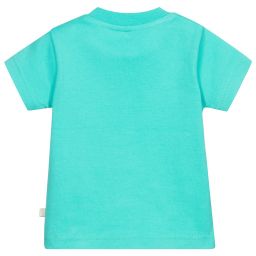 Frugi-Зеленая футболка из органического хлопка | Childrensalon Outlet
