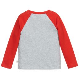 Frugi-Серый топ из органического хлопка | Childrensalon Outlet