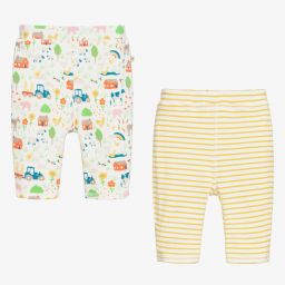 Frugi-Ivory Farm Reversible Trousers | Childrensalon Outlet
