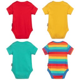 Frugi-Organic Bodyvests (4 Pack) | Childrensalon Outlet