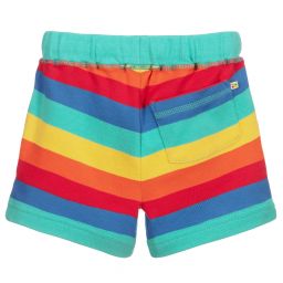 Frugi-Striped Organic Cotton Shorts | Childrensalon Outlet