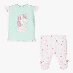FS Baby-Baby Girls Cotton Leggings Set | Childrensalon Outlet