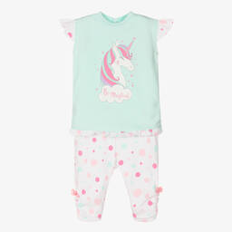 FS Baby-Baby Girls Cotton Leggings Set | Childrensalon Outlet
