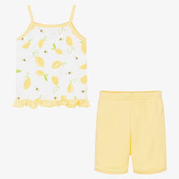 FS Baby-Baby Girls Cotton Shorts Set | Childrensalon Outlet