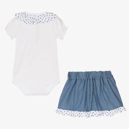 FS Baby-Baby Girls Cotton Skirt Set | Childrensalon Outlet