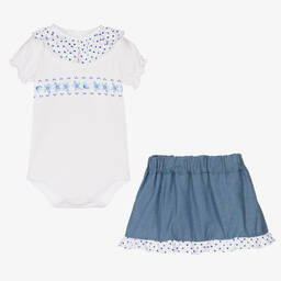 FS Baby-Baby Girls Cotton Skirt Set | Childrensalon Outlet
