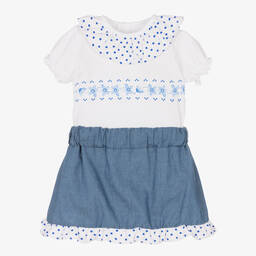 FS Baby-Baby Girls Cotton Skirt Set | Childrensalon Outlet