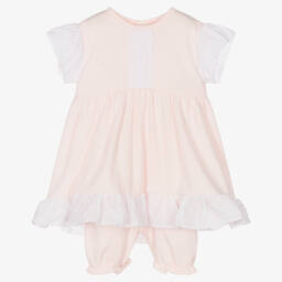 FS Baby-Baby Girls Pink Dress Set | Childrensalon Outlet