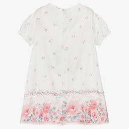 FS Baby-Baby Girls Pink Floral Dress | Childrensalon Outlet