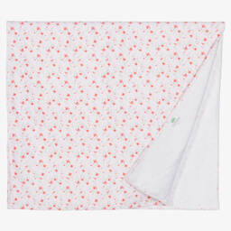 إف إس بيبي-Baby Girls Pink Floral Towel (135cm) | Childrensalon Outlet