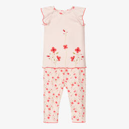 FS Baby-Baby Girls Pink Leggings Set | Childrensalon Outlet