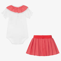 FS Baby-Baby Girls Red Skirt Set | Childrensalon Outlet