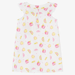 FS Baby-Baby Girls White Cotton Dress | Childrensalon Outlet