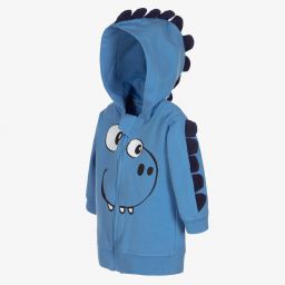 FS Baby-Blue Zip-Up Hooded Top | Childrensalon Outlet