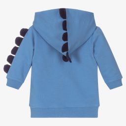 FS Baby-Blue Zip-Up Hooded Top | Childrensalon Outlet
