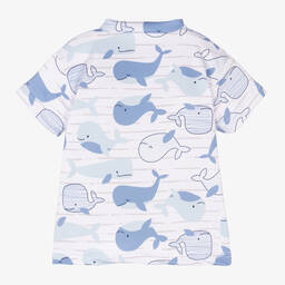 FS Baby-Boys White Rash Guard Top | Childrensalon Outlet