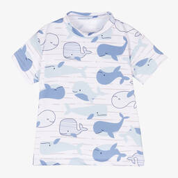 FS Baby-Boys White Rash Guard Top | Childrensalon Outlet