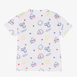 FS Baby-Boys White Rash Guard Top | Childrensalon Outlet