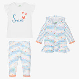 إف إس بيبي-Girls Cotton Outfit Set | Childrensalon Outlet