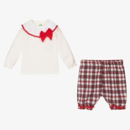 إف إس بيبي-Girls Cotton Shorts Set | Childrensalon Outlet