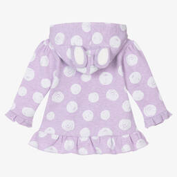 FS Baby-Girls Purple Zip-Up Hooded Top | Childrensalon Outlet
