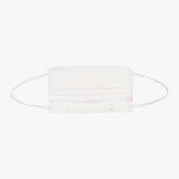 FS Baby-Girls White & Pink Face Mask | Childrensalon Outlet