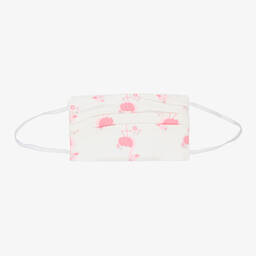 FS Baby-Girls White & Pink Face Mask | Childrensalon Outlet